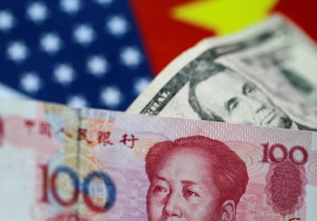 China’s Yuan dips on Weak Inflation, Asia FX Muted Before U.S. CPI