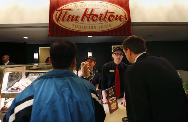 &copy; Reuters.  Tim Hortons retira produtos da Beyond Meat da maioria das províncias do Canadá
