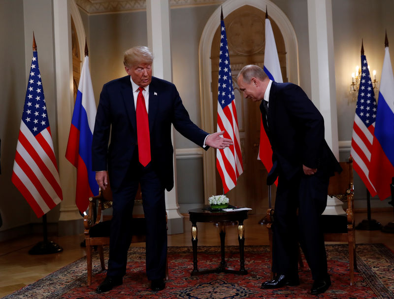 &copy; Reuters.  Кремль назвал причину срыва встречи Путина и Трампа