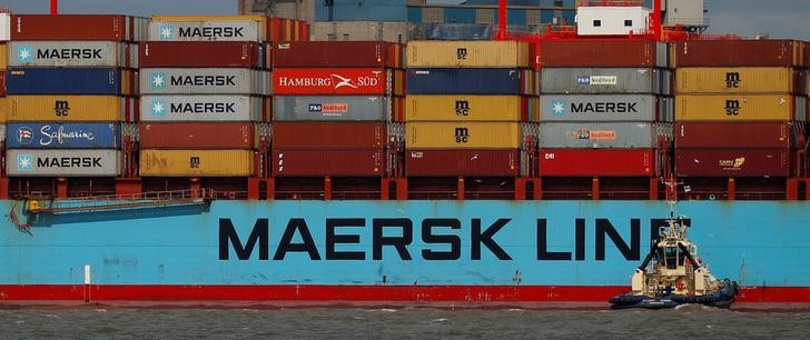 Maersk falls after CEO Soren Skou announces he's stepping down