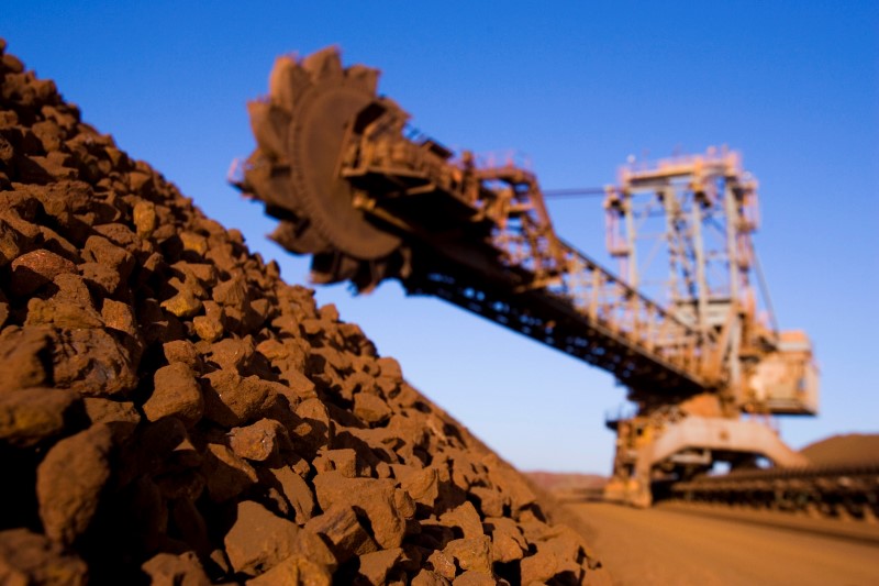 Minério de ferro no mercado à vista da China sobe 7,4% para perto de US$80/t