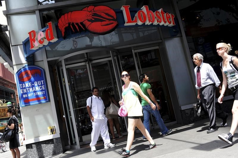 &copy; Reuters.  Violent Protests Don’t Deter Red Lobster From Debut in Hong Kong