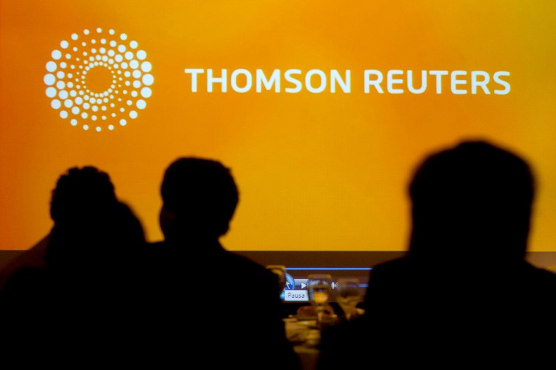 &copy; Reuters.  Thomson Reuters tem crescimento orgânico da receita no 1º trimestre