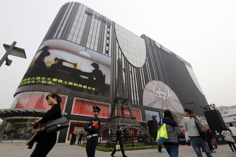 &copy; Reuters.  Индекс потребительских цен в Китае: 1,9% при прогнозе в 1,8%