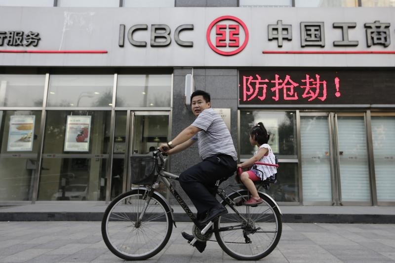 &copy; Reuters.  Lucro líquido do maior banco da China aumenta 0,8% em 2023