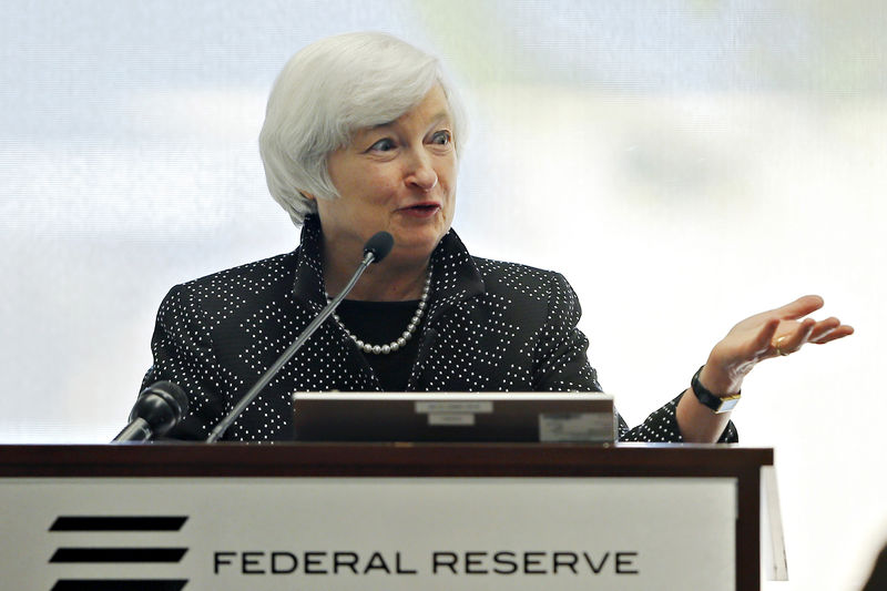 &copy; Reuters.  Fed-Chefin Yellen konzentriert sich in Rede auf Arbeitsmarkt, immer noch Skepsis über 3 Zinserhöhungen im kommenden Jahr
