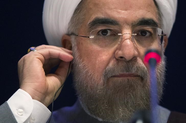 &copy; Reuters.  Präsident Ruhani - Iran auch nach Atomabkommen militärisch stark