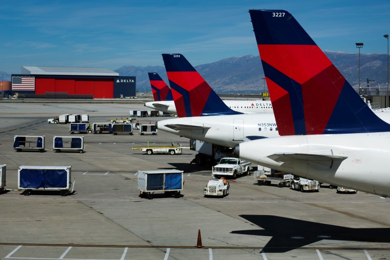 Delta Air Lines winst en omzet hoger dan voorspeld