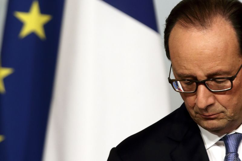&copy; Reuters.  Рейтинг популярности президента Франции остается низким