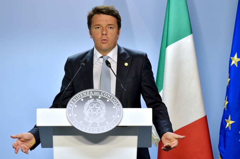 &copy; Reuters.  Премьер-министр Италии объявил о своей отставке