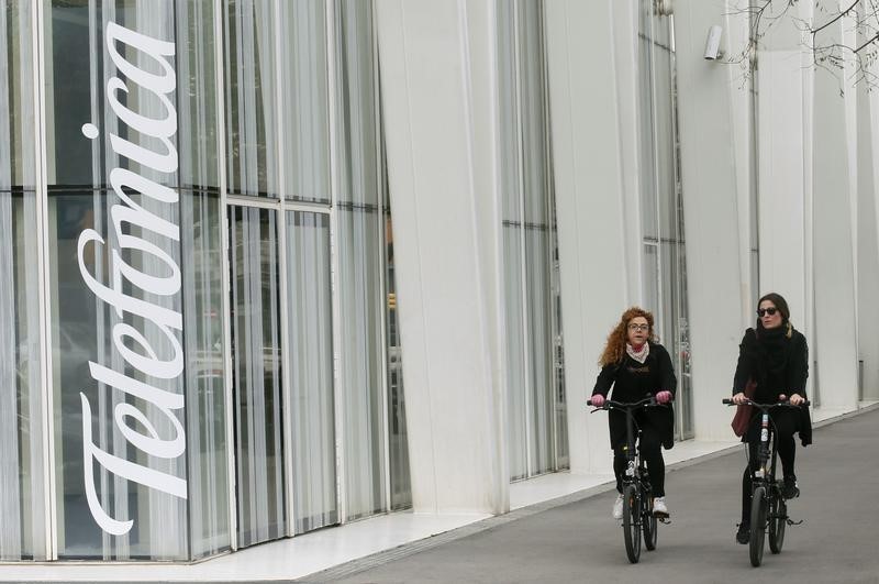 &copy; Reuters.  Barclays rebaja el precio objetivo de Telefónica tras resultados