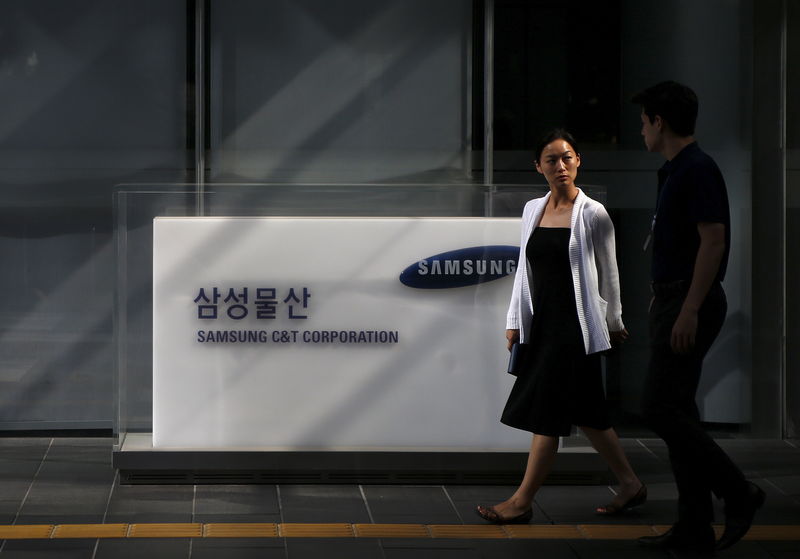 &copy; Reuters.  Samsung C&T, Samsung Engineering say Kazakhstan power plant cancelled
