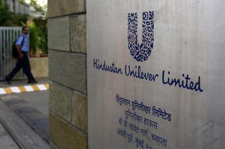 Hindustan Unilever shares fall, trading at ₹2478