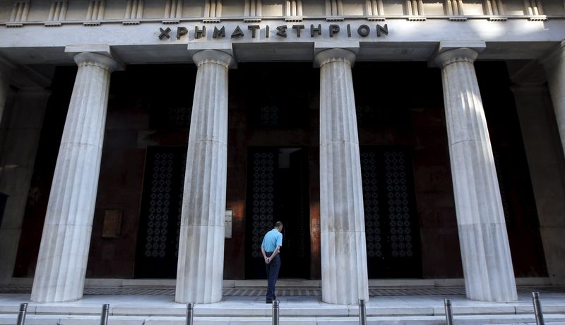 Greece stocks higher at close of trade; Athens General Composite up 0.07%
