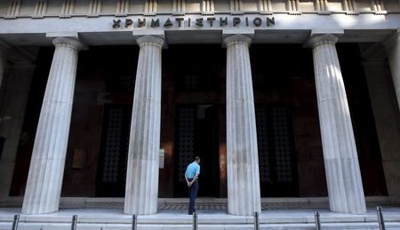 Greece stocks higher at close of trade; Athens General Composite up 1.33%