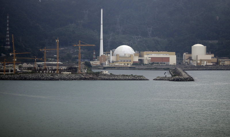 © Reuters. Complexo de energia nuclear de Angra dos Reis (RJ)