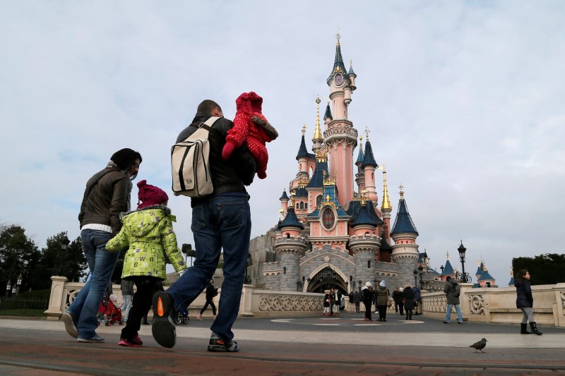 &copy; Reuters.  Euro Disney: plus de 68 millions d'actions apportées
