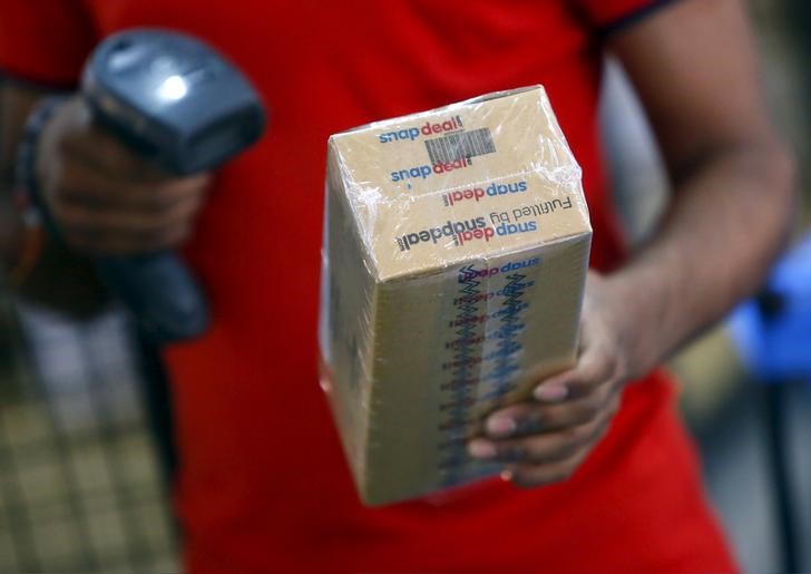 &copy; Reuters.  UPDATE 1-India's Snapdeal raises $200 mln, giving it $6.5 bln market value