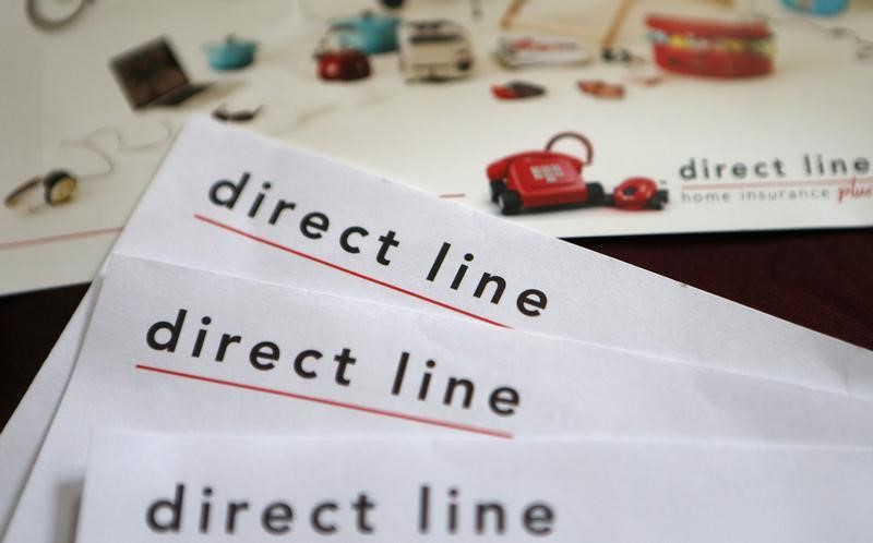 &copy; Reuters.  Direct Line soars after £520m sale bolsters finances