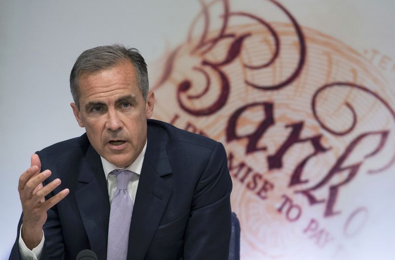 &copy; Reuters.  Cable hits intraday lows as BoE governor Carney warns against policy tightening