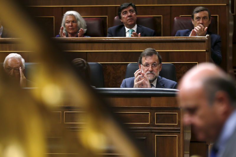 &copy; Reuters.  Rajoy, satisfecho con el techo de gasto, aún no negocia los presupuestos