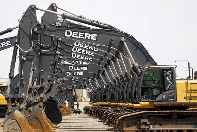 &copy; Reuters.  營收大超預期！美國農用機械巨頭Deere升逾4% 需求強勁