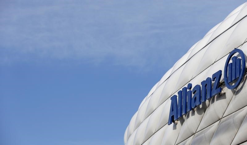 &copy; Reuters.  AKTIE IM FOKUS: Allianz enttäuscht Aktionäre mit rückläufigen Gewinnen