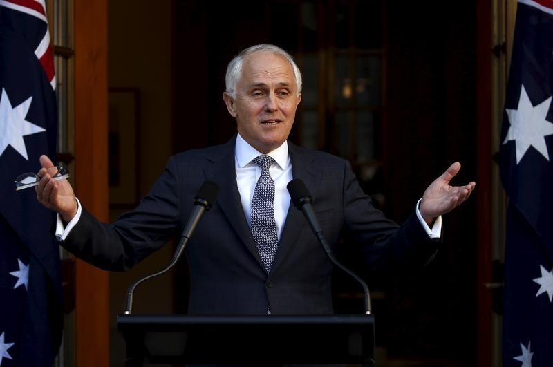 &copy; Reuters.  Australian PM under pressure as voter support slides