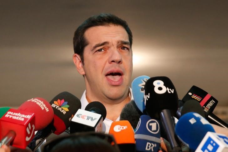 &copy; Reuters.  Gobierno griego celebra acuerdo "histórico" de Eurogrupo que da "respiro"