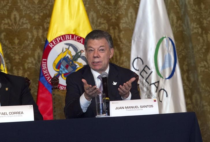 &copy; Reuters.  El presidente de Colombia ve difícil reanudar los diálogos de paz con el ELN