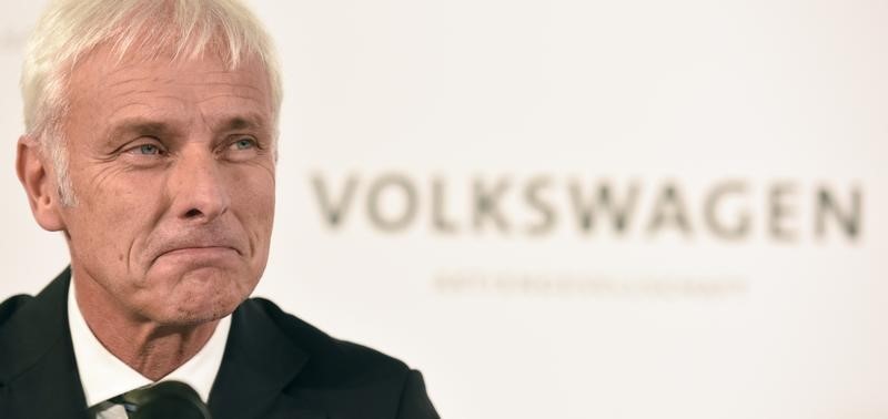 &copy; Reuters.  Szef Porsche stanął na czele koncernu Volkswagen