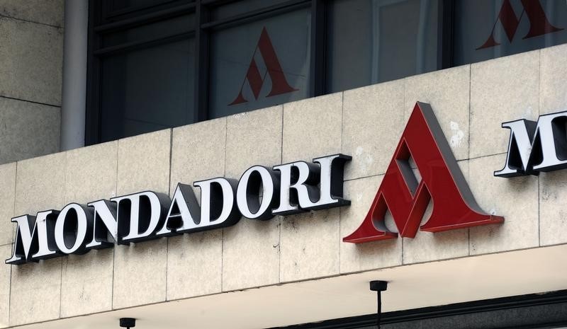 &copy; Reuters.  Mondadori, peggiora rosso in primo trimestre, confermata guidance 2018