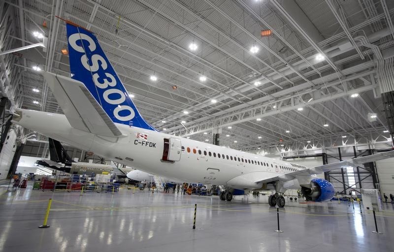 &copy; Reuters.  Bombardier close to winning CSeries certification - sources
