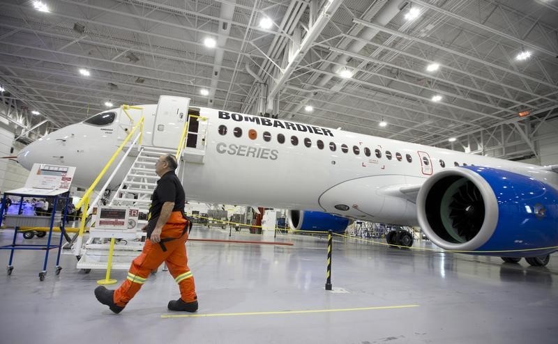 &copy; Reuters.  UPDATE 5-Bombardier to get $1 bln Quebec investment, eyes on federal talks