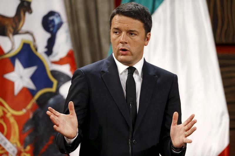 &copy; Reuters.  İtalya Başbakanı Renzi, bütçe yasasının kabulünden sonra görevi bırakacak