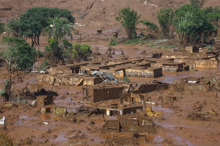 &copy; Reuters.  Brazil state says losses from Samarco accident at 1.2 bln reais
