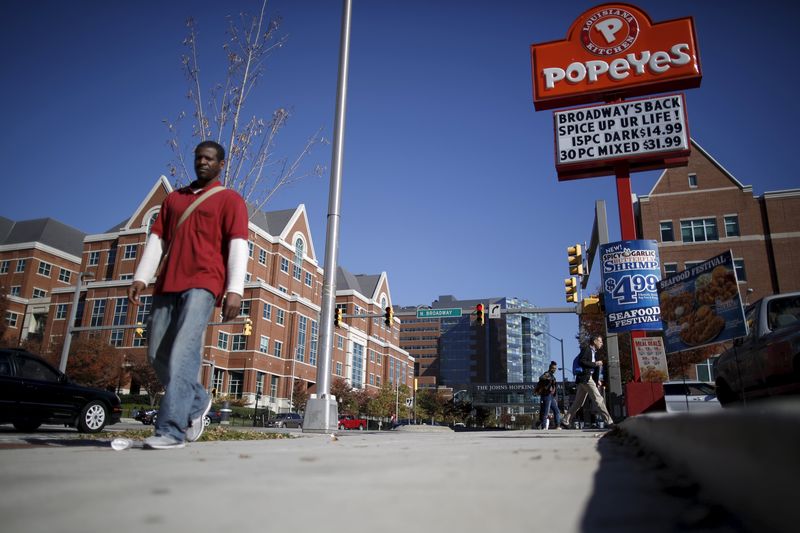 &copy; Reuters.  How Popeyes Ran Out of Chicken for Its Famous Sandwiches