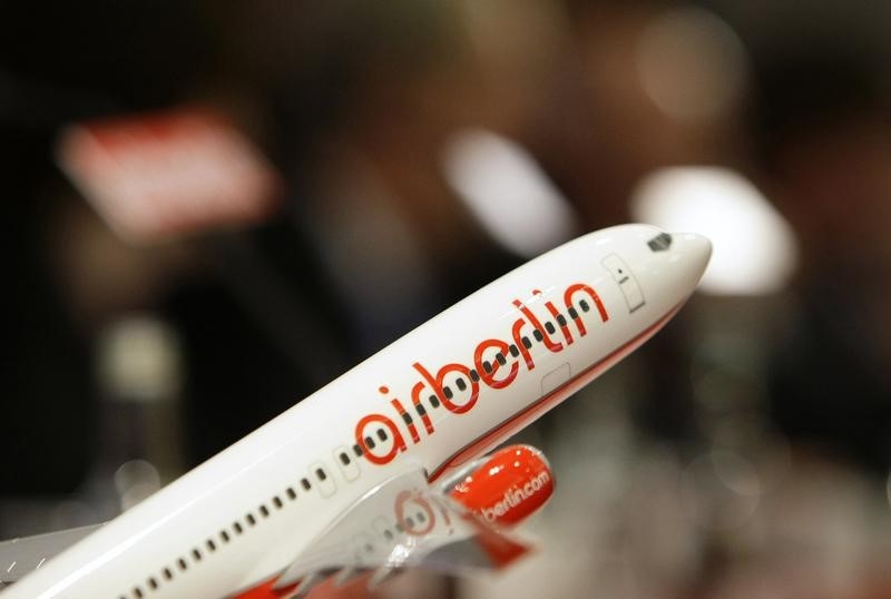 &copy; Reuters.  Air Berlin recebe injeção de capital com venda da Niki para Etihad