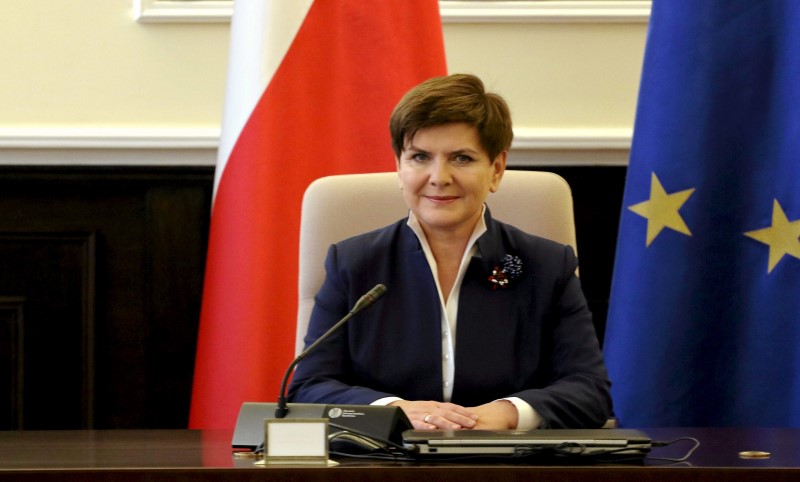 &copy; Reuters.  Beata Szydło 