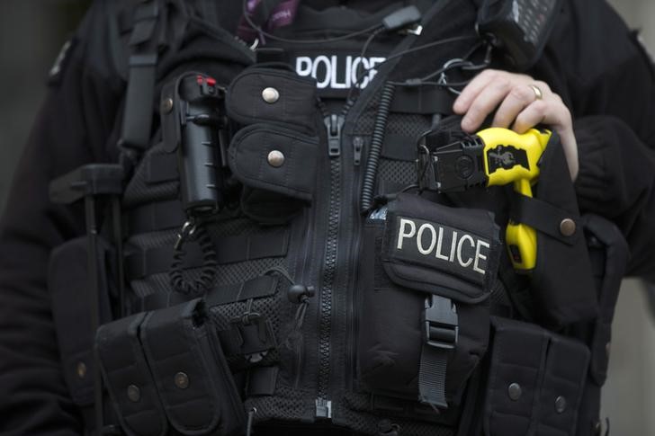 © Reuters. Scene of reported stabbings in Birmingham