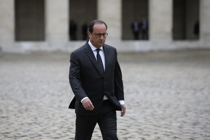 &copy; Reuters.  France's Hollande says Britain must play by EU rules for single market access