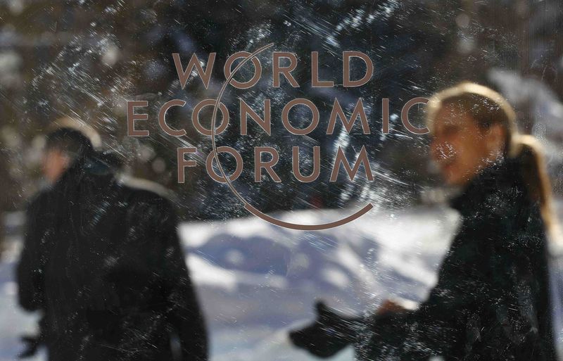 &copy; Reuters.  Νταβός: Ξεκίνησε το Παγκόσμιο Οικονομικό Φόρουμ- απούσα η Ρωσία