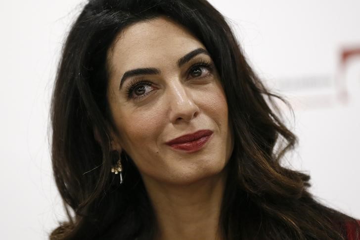 &copy; Reuters.  Rights lawyer Amal Clooney to represent Reuters reporters held in Myanmar