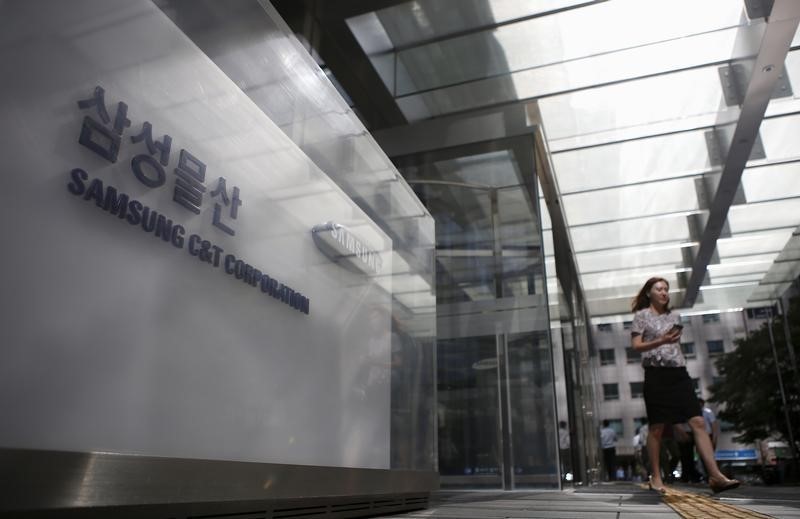&copy; Reuters.  South Korean prosecutors raid Samsung Biologics' office in accounting probe