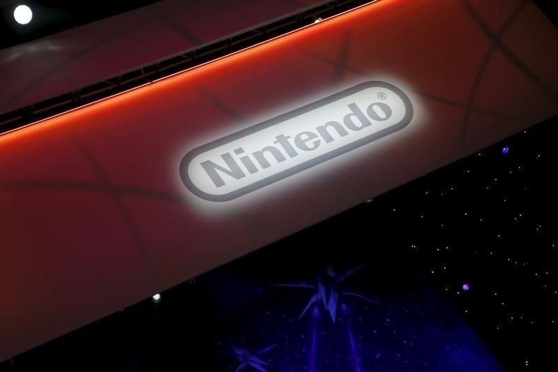&copy; Reuters.  Nintendo shares rise after filing shows BlackRock owns 5 percent stake