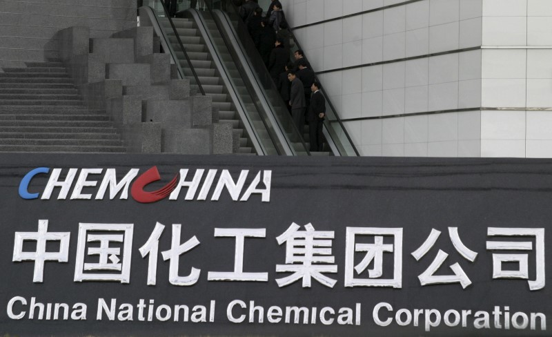 &copy; Reuters.  Aprovação dos EUA para acordo com ChemChina eleva ações da Syngenta