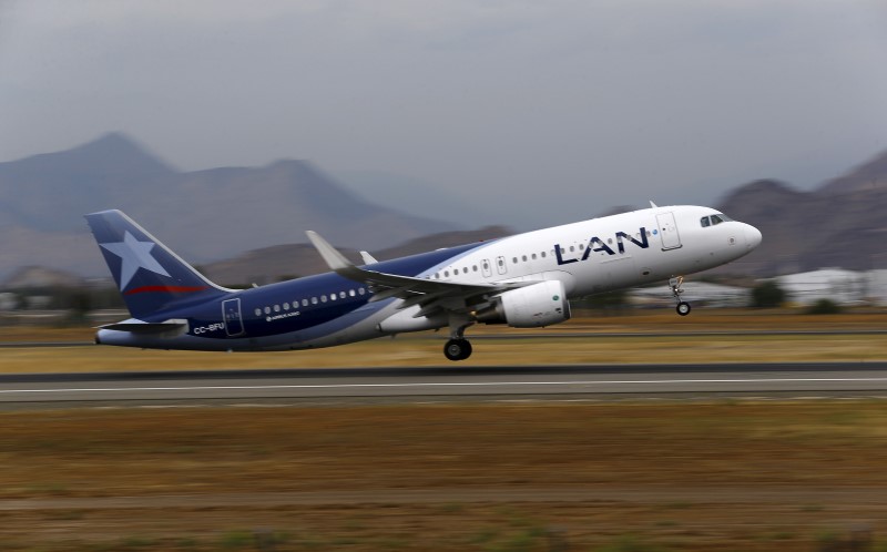 &copy; Reuters.  Latam Airlines quer estar entre três maiores grupos aéreos do mundo até 2018