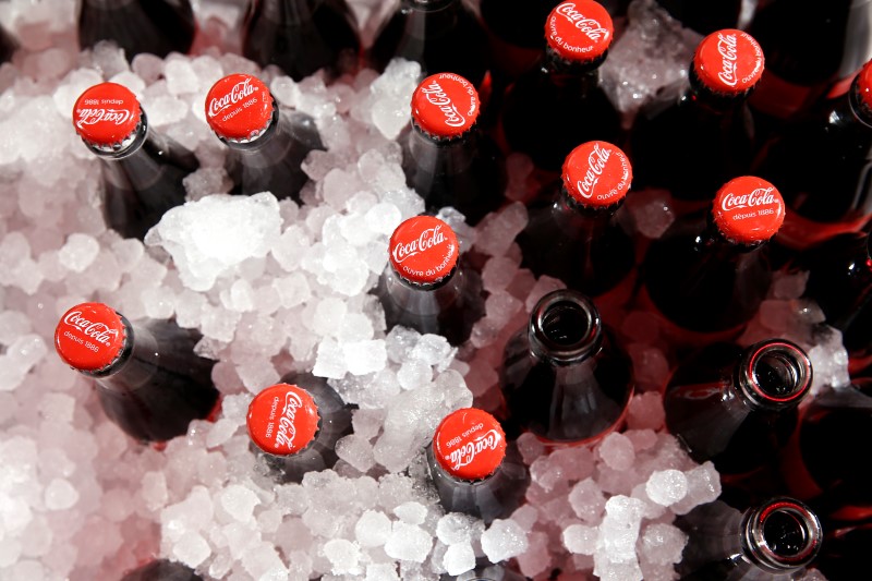 Coca-Cola raportuje zyski wyższe od oczekiwań o 0,04$. Przychody przewyższyły prognozy