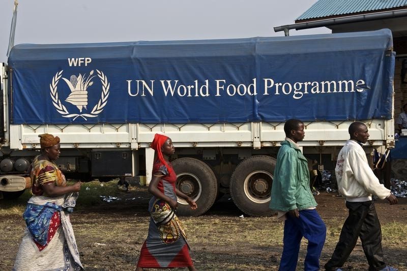 &copy; Reuters.  Из-за конфликтов и стихийных бедствий 39 стран нуждаются в продовольственной помощи - ООН