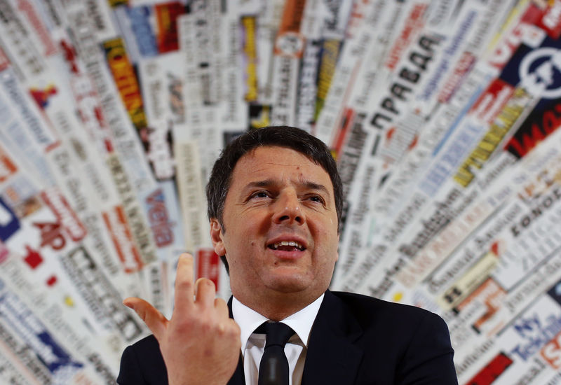 &copy; Reuters.  Italy to appoint EU envoy as new industry minister: Renzi